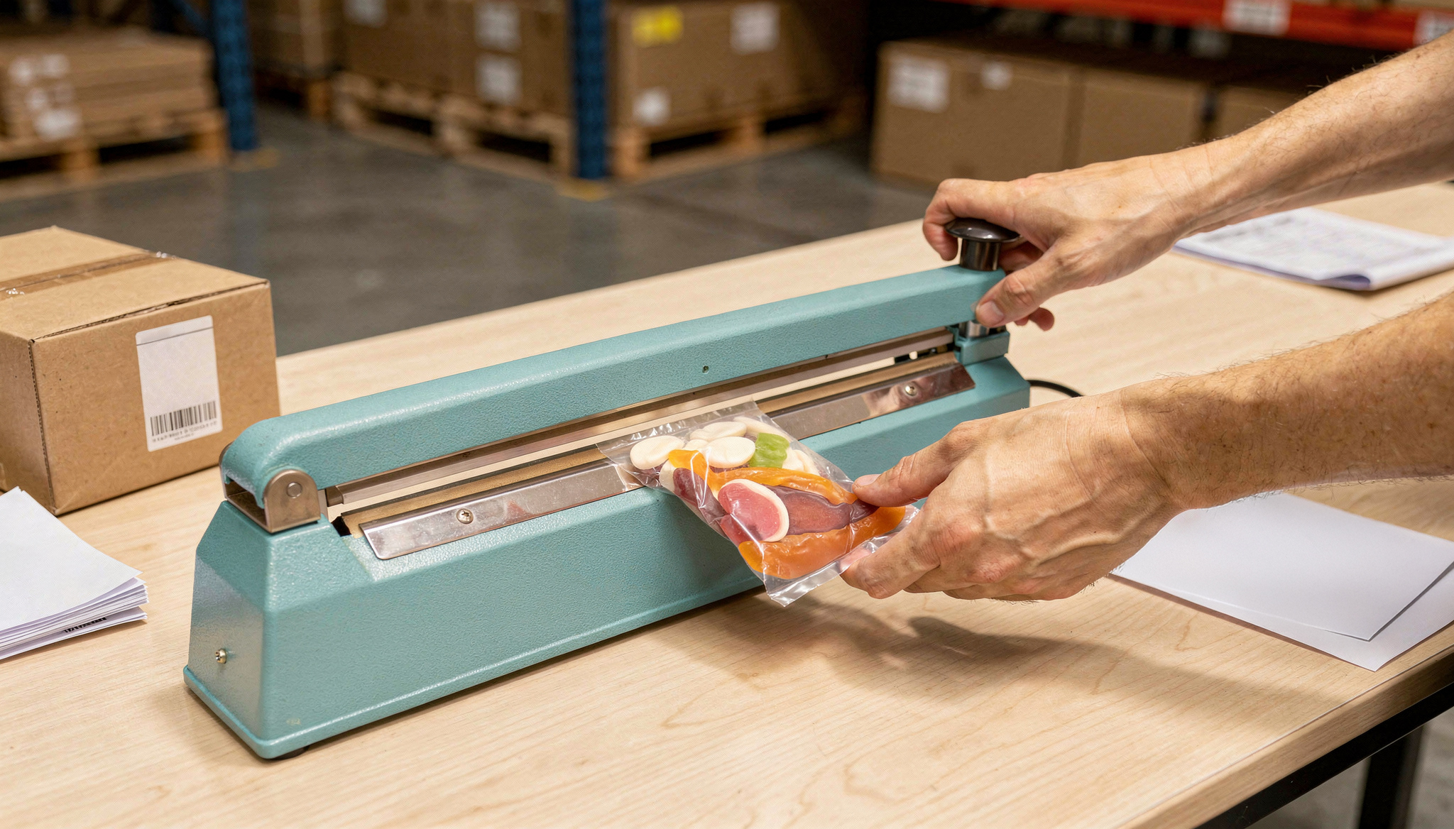 Heat Sealer In Use_B